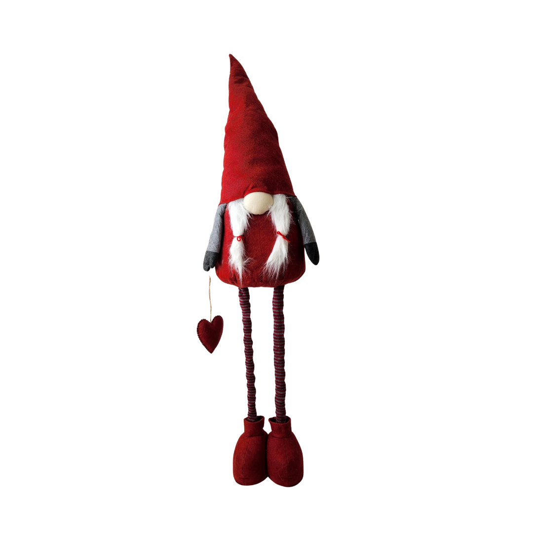 X-Large Girl Gnome with Extendable Legs
