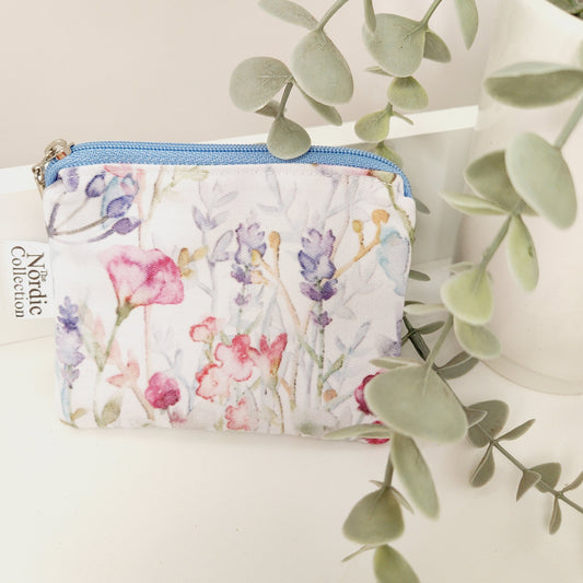 Coin Purse / Pouch 'Wild Flowers'