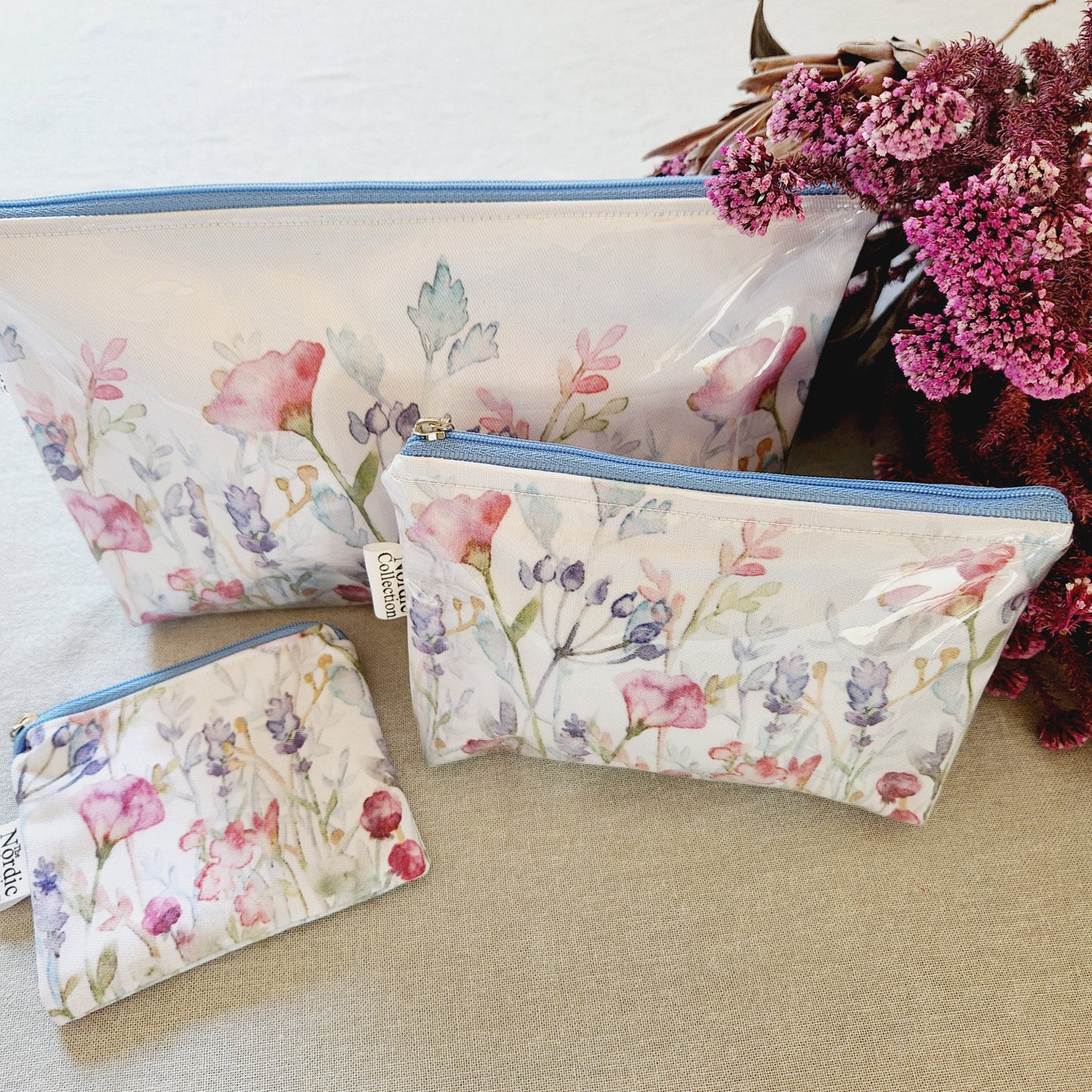 Coin Purse / Pouch 'Wild Flowers'