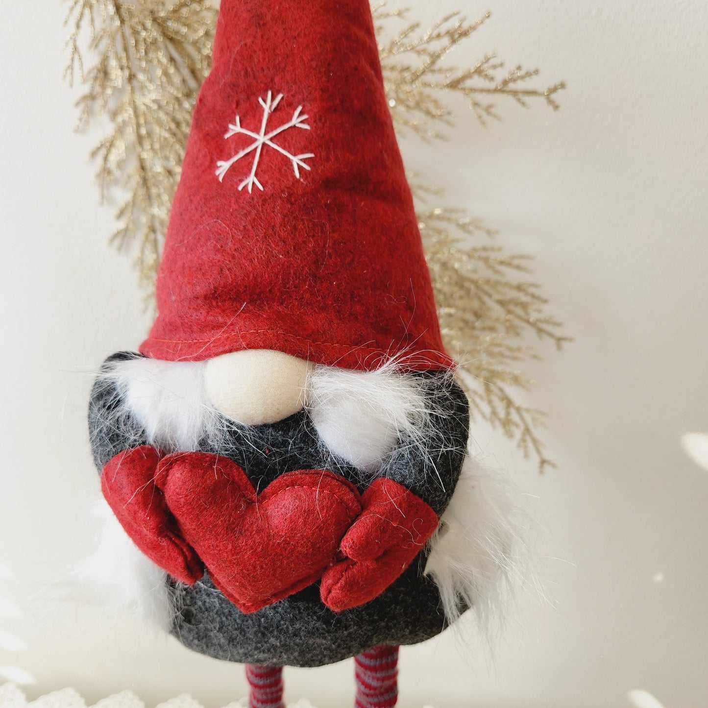 Large Girl Gnome with Extendable Legs 65cm