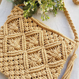 Crochet Handbag - Beige