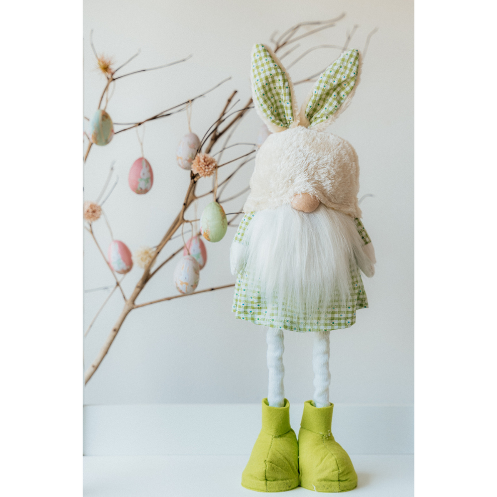 Bunny Gnome with extendable legs - GREEN – The Nordic Collection