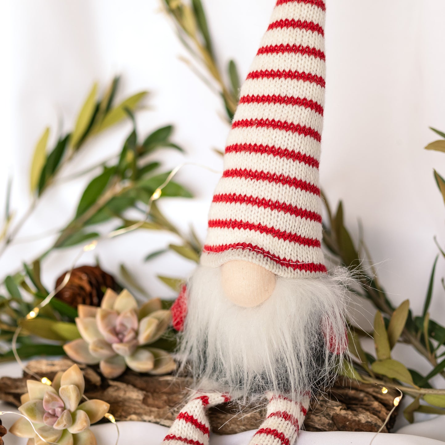 Striped Gnome with Dangly Legs