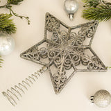 Silver Christmas Tree Star