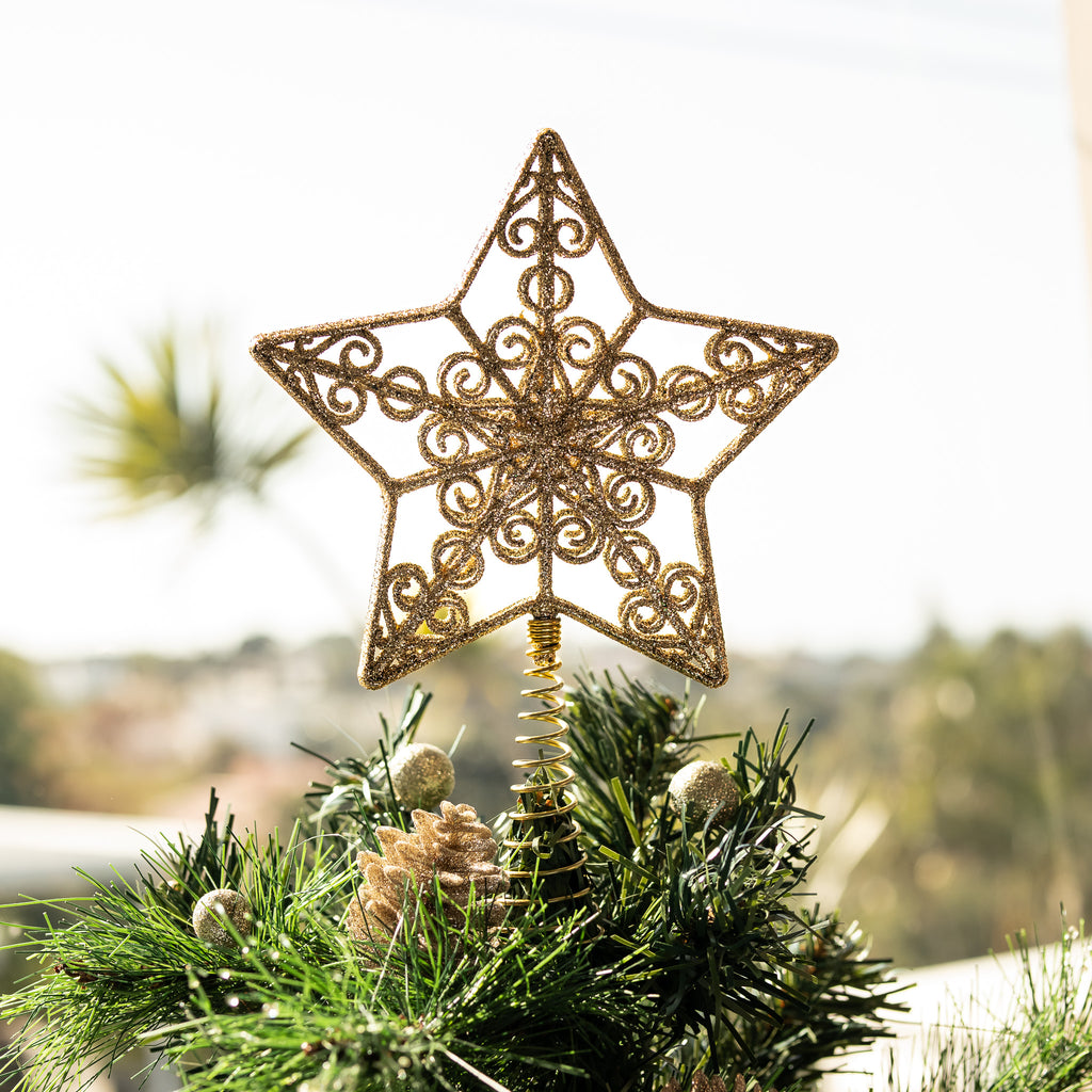 Gold Christmas Tree Star - Wholesale