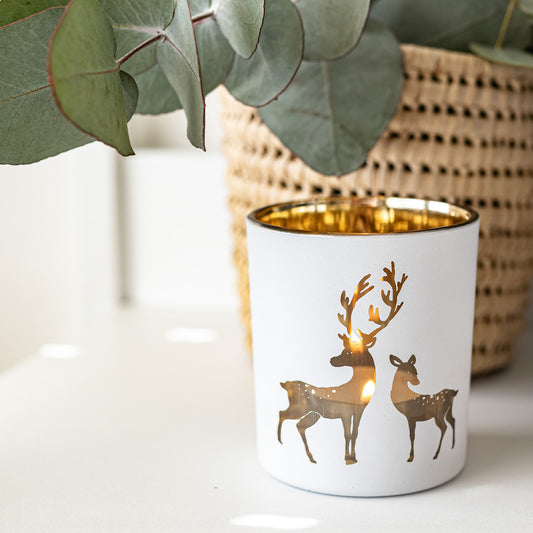 Reindeer Candle Holder