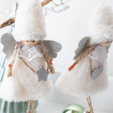 (Set of 3) White hanging Angels - wholesale