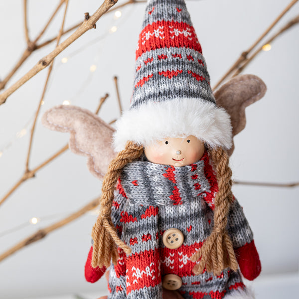 Angel with Knitted Jersey & Hat - wholesale