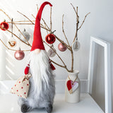 Tall Lanky Gnome with Knitted Hat and Sack - wholesale