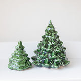 Small Green Ceramic Christmas Tree - Wholesale