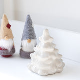 Small Vanilla Ceramic Christmas Tree