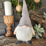 Soft Pastel Grey Gnome 30cm - Wholesale