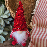 Red Sparkly Gnome 20cm