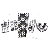 5 Piece multi pack gift tag set - Black & White