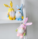Set of 3 Small Easter Bunny Gnomes - wholesale