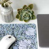 Mouse Pad with Flower Design / Neoprene - GREEN - wholesale