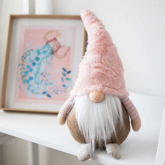 Pink Tomte Gnome