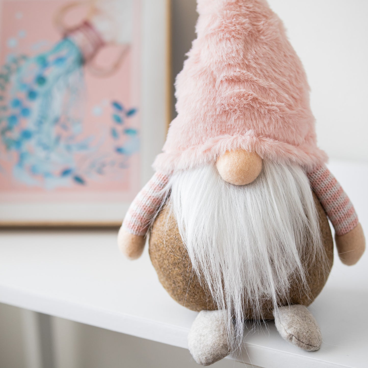 Pink Tomte Gnome