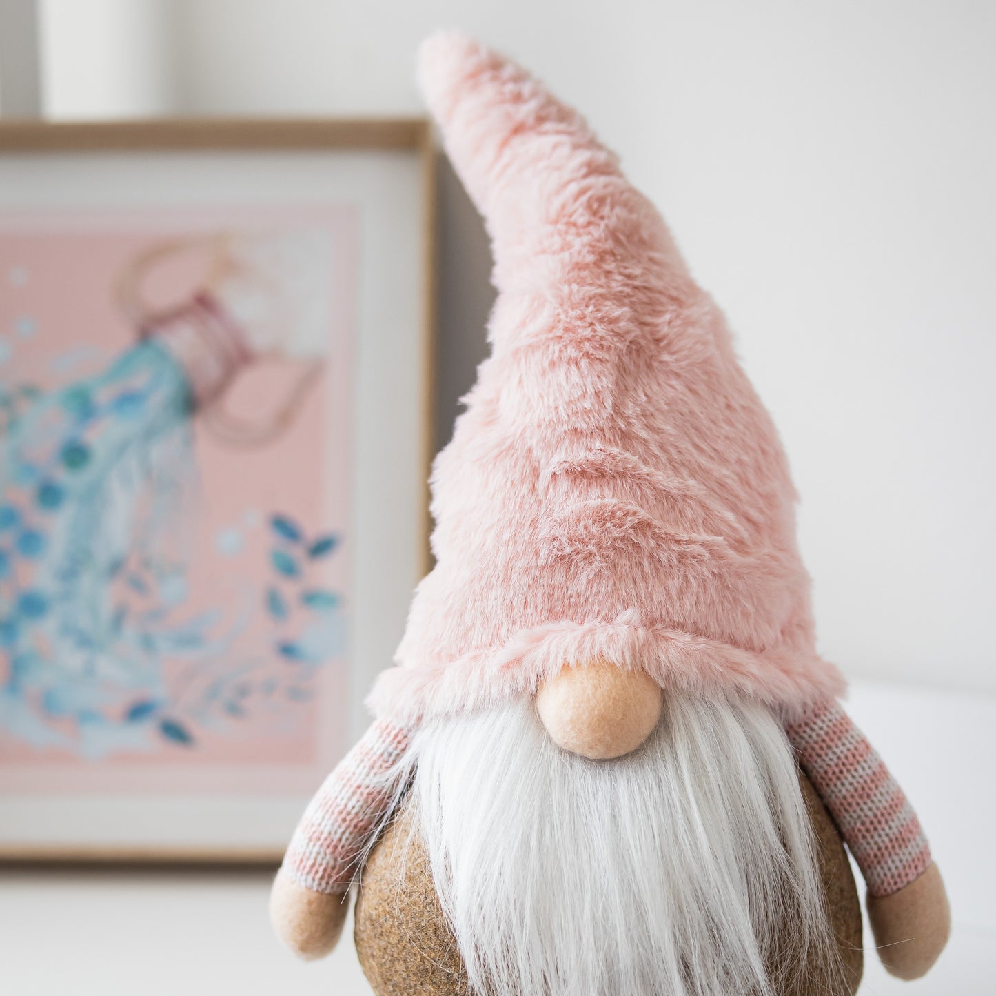 Pink Tomte Gnome